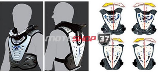 Chránič hrudníku UFO Reactor 2 - tmavě modrá