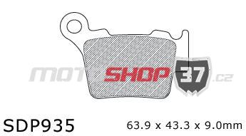 Brzdové destičky Off-road PROFI (zadní)  KTM   EXC 300 04-