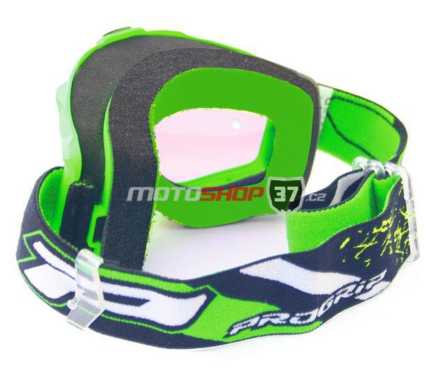 Brýle PROGRIP 3204 FLUO oranžové 2017 - zrcadlové