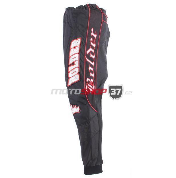 Kalhoty dětské Bolder motocross 38 - černo/červená