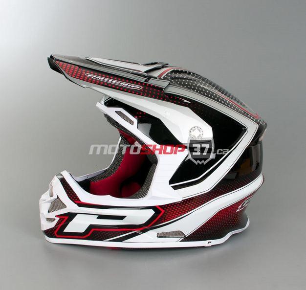 Přilba PROGRIP 3090 Triple Composite RED BLACK