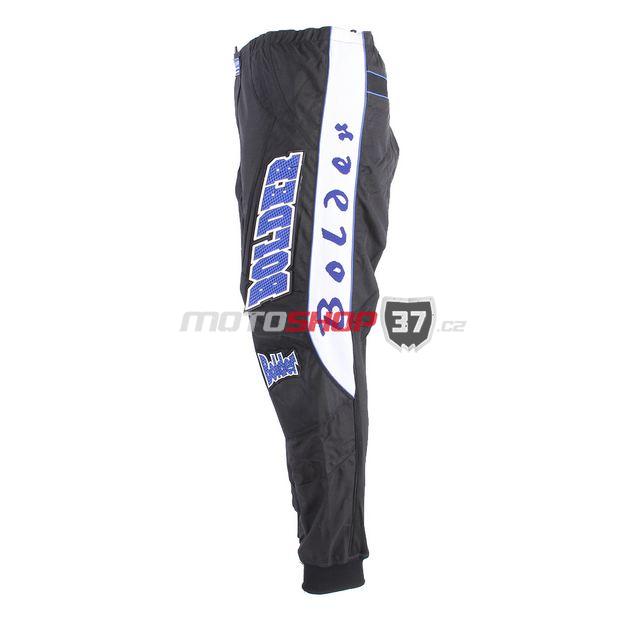 Kalhoty dětské Bolder motocross 38 - černo/modrá