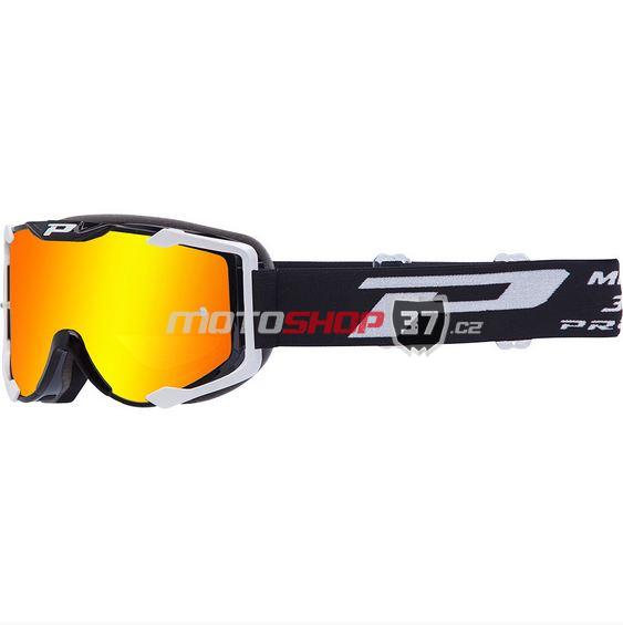 Brýle PROGRIP 3404 zrcadlové (2017) - černé