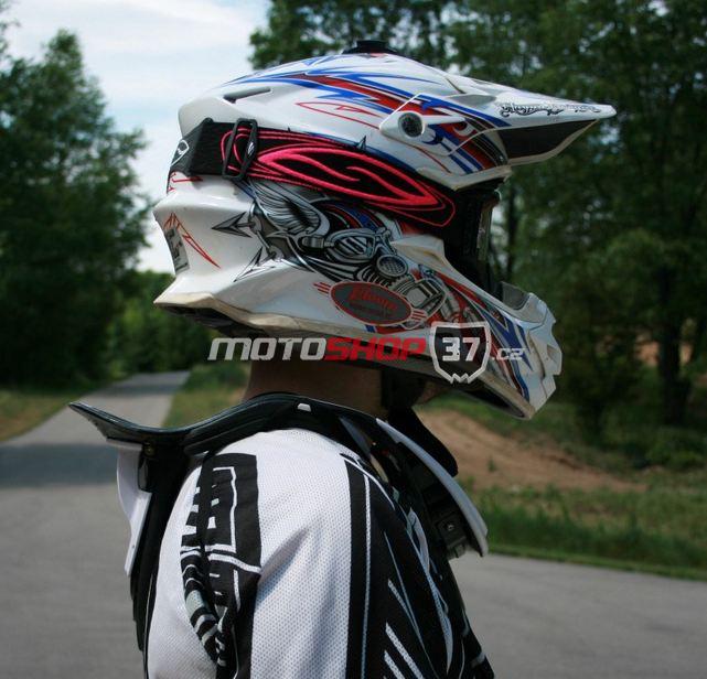 Chránič krční páteře Alpinestars BNS PRO - bílý