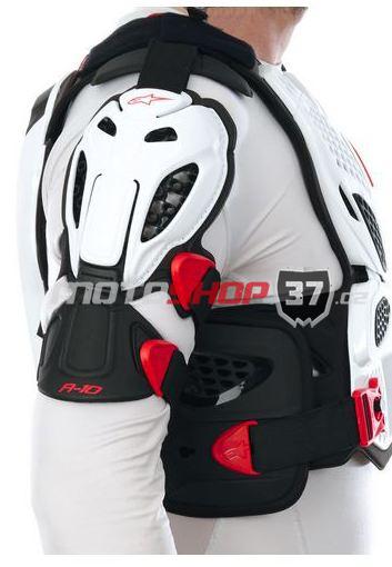 Chránič těla Alpinestars A-10 - bílý