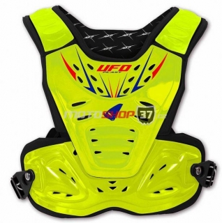 Dětský chránič hrudníku UFO Reactor 2 - fluo žlutá