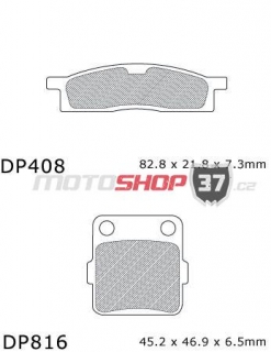 Brzdové destičky Yamaha YZ 80, 85 93-